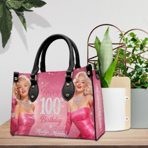 Marilyn Monroe 100th Anniversary Leather HandBag - HOATT20026