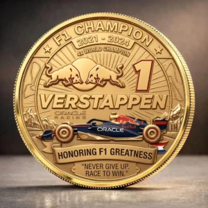 Max Verstappen Commemorative Coin - TANTN25181