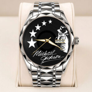 Michael Jackson Alloy Luxury Quartz Watch - TANTN24887