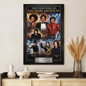 Michael Jackson Rectangle Canvas With Inner Frame - HOATT20511