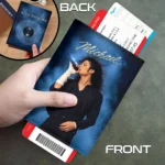 Michael Jackson Leather Passport Cover – HOATT20593