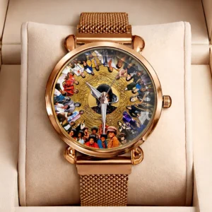 Michael Jackson Mesh Strap Quartz Watch - HOATT20572