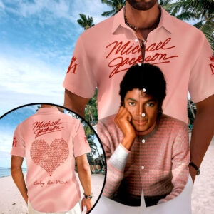 Michael Jackson Short Sleeve Button-Down Shirt - HOATT20193