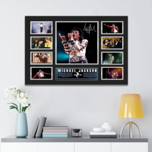 Michael Jackson Rectangle Canvas With Inner Frame - TANTN24886