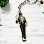 Michael Jackson Custom Shape 2-sided Keychain – HOATT20650