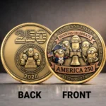 Minions & Monsters x America250 Commemorative Coin – TANTN25114