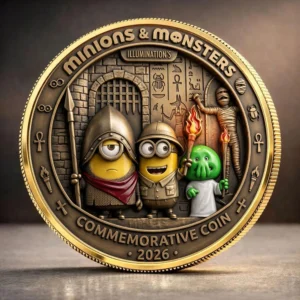 Minions & Monsters 2026 Commemorative Coin - TANTN25057
