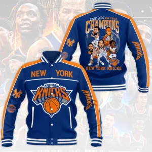 New York Knicks 2026 NBA Finals Champions Varsity Jacket - HOATT20513