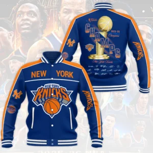 New York Knicks 2026 NBA Finals Champions Varsity Jacket - HOATT20376