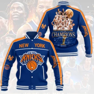 New York Knicks 2026 NBA Finals Champions Varsity Jacket - HOATT20383