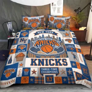 New York Knicks 3-Piece Duvet Bedding Set - TMTHU8721