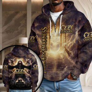 Ozzy Osbourne 3D Unisex Waffle Hoodie - TMTHU7989