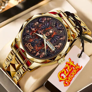 Ozzy Osbourne Alloy Luxury Quartz Watch - TMTHU8099