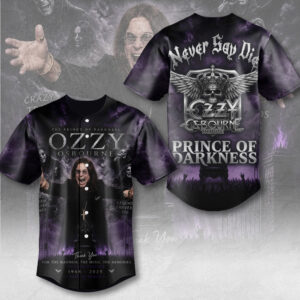 Ozzy Osbourne Baseball Jersey - TMTHU7958
