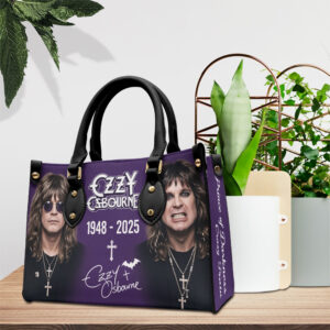 Ozzy Osbourne Leather HandBag - TMTHU8110