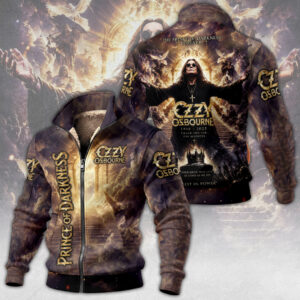Ozzy Osbourne Thick Knit Fleece Jacket - TMTHU7920