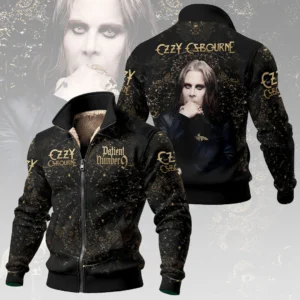 Ozzy Osbourne Thick Knit Fleece Jacket - HOATT20490