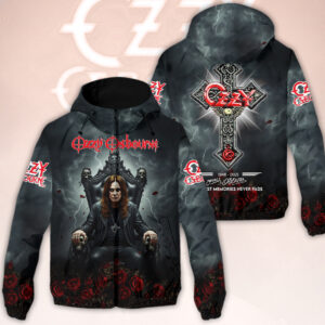 Ozzy Osbourne 3D Windbreaker Jacket - HOATT20090