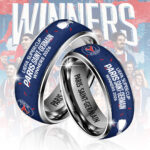 Paris Saint-Germain 2026 UEFA Super Cup Winners Custom Alloy Ring – TANTN24890