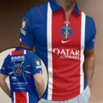 Paris Saint-Germain 2026 UEFA Super Cup Winners Zip Polo Shirt – TANTN24894