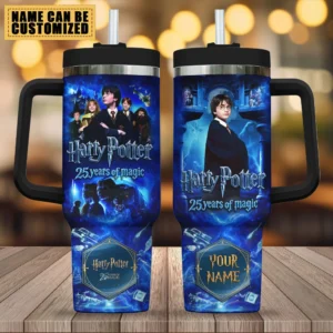 Personalized Harry Potter 25th Anniversary 40oz Tumbler - TMTHU8694