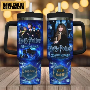 Personalized Harry Potter 25th Anniversary x Hermione Granger 40oz Tumbler - TMTHU8695