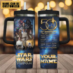 Personalized Star Wars 50th Anniversary 40oz Tumbler – TMTHU8076
