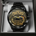 Pink Floyd Black Stainless Steel Watch – GNE8061