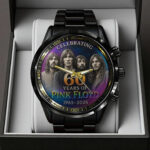 Pink Floyd 60th Anniversary Black Stainless Steel Watch – TANTN24646
