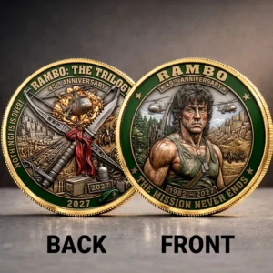 Rambo First Blood 45th Anniversary Commemorative Coin - TANTN25119