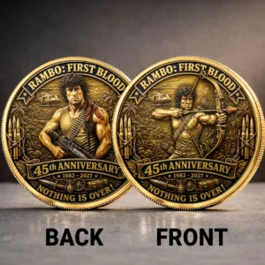 Rambo First Blood 45th Anniversary Commemorative Coin - TANTN25118