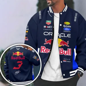 Red Bull Racing x Max Verstappen Varsity Jacket - HOATT20661