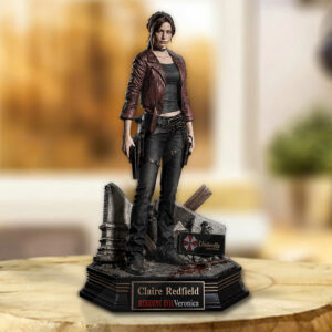 Resident Evil Veronica x Claire Redfield Custom Shape Acrylic Plaque - GNE8000