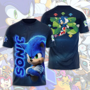 Sonic the Hedgehog 35th Anniversary 3D Apparel - GNE8022