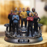 Star Trek 60th Anniversary 2026 Custom Shape Acrylic Plaque – TMTHU8005