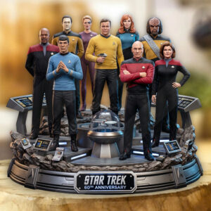 Star Trek 60th Anniversary 2026 Custom Shape Acrylic Plaque - TMTHU8136
