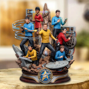 Star Trek 60th Anniversary 2026 Custom Shape Acrylic Plaque - TMTHU8137