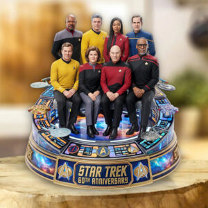 Star Trek 60th Anniversary 2026 Custom Shape Acrylic Plaque - TMTHU8149
