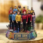 Star Trek 60th Anniversary 2026 Custom Shape Acrylic Plaque – TMTHU8782