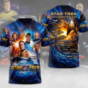 Star Trek 60th Anniversary 3D Apparel - TMTHU8150