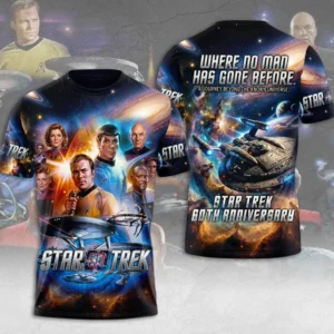 Star Trek 60th Anniversary 3D Apparel - TMTHU8789