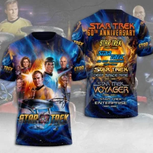 Star Trek 60th Anniversary 3D Apparel - TMTHU8790