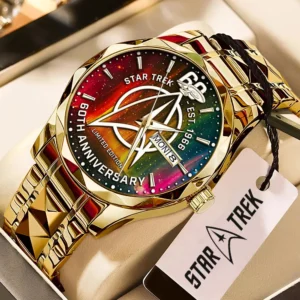 Star Trek 60th Anniversary Alloy Luxury Quartz Watch - TMTHU8610