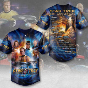 Star Trek 60th Anniversary Baseball Jersey - TMTHU8525