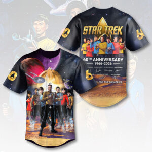 Star Trek 60th Anniversary Baseball Jersey - HOATT20091