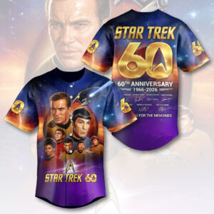 Star Trek 60th Anniversary Baseball Jersey - HOATT20195
