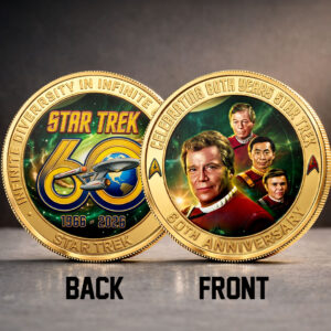 Star Trek 60th Anniversary Commemorative Coin - TMTHU8044
