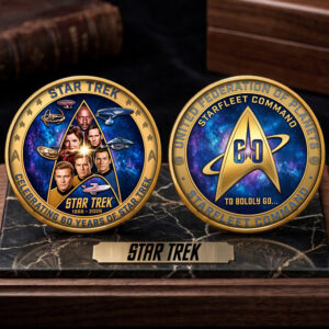 Star Trek 60th Anniversary Commemorative Coin - TMTHU8148