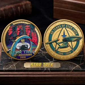 Star Trek 60th Anniversary Commemorative Coin - TMTHU8611