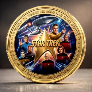 Star Trek 60th Anniversary Commemorative Coin - HOATT20619